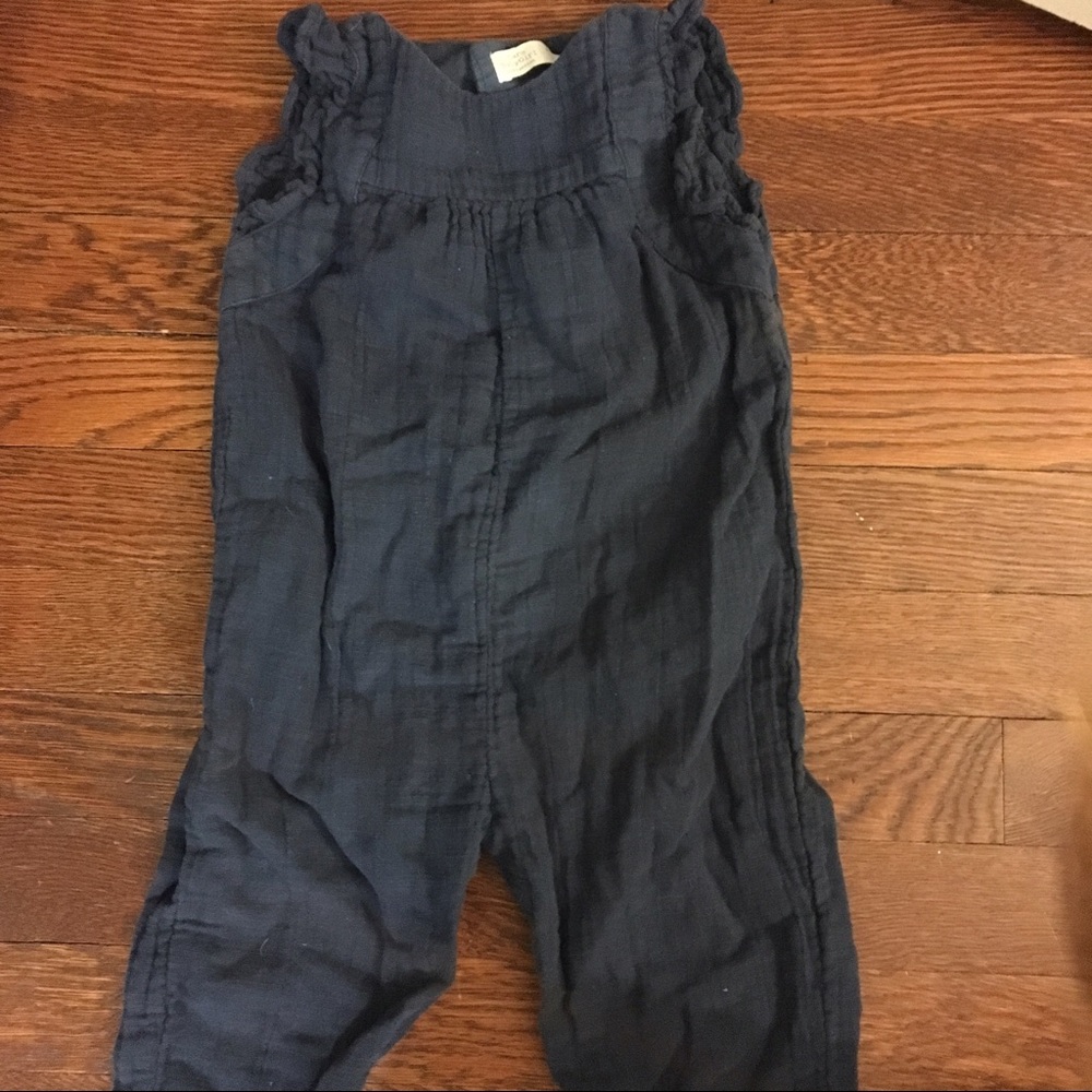 Zara jumpsuit romper in navy size 2/3