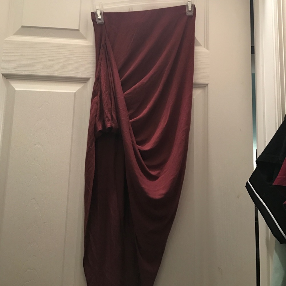 Kendall&Kylie High Low Maxi Skirt