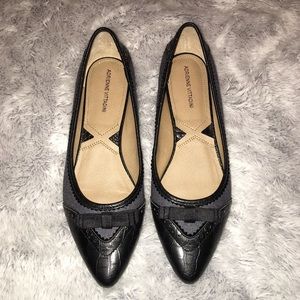 Grey/Black Flats Adrienne Vittadini *FINAL PRICE*
