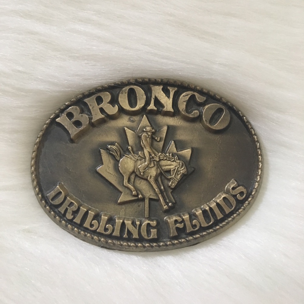 Bronco belt buckle