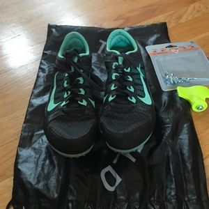 Women's Nike running spikes.