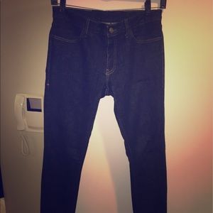 Imogene and Willie raw denim jeans.