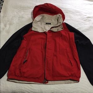 Nautica bomber style Double sided jacket