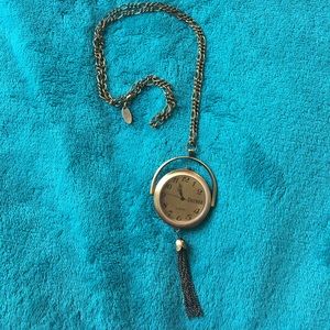 Watch necklace