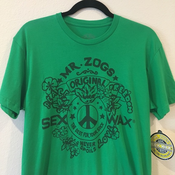 NWT Mr Zogs Sex Wax Freedom Style T Shirt