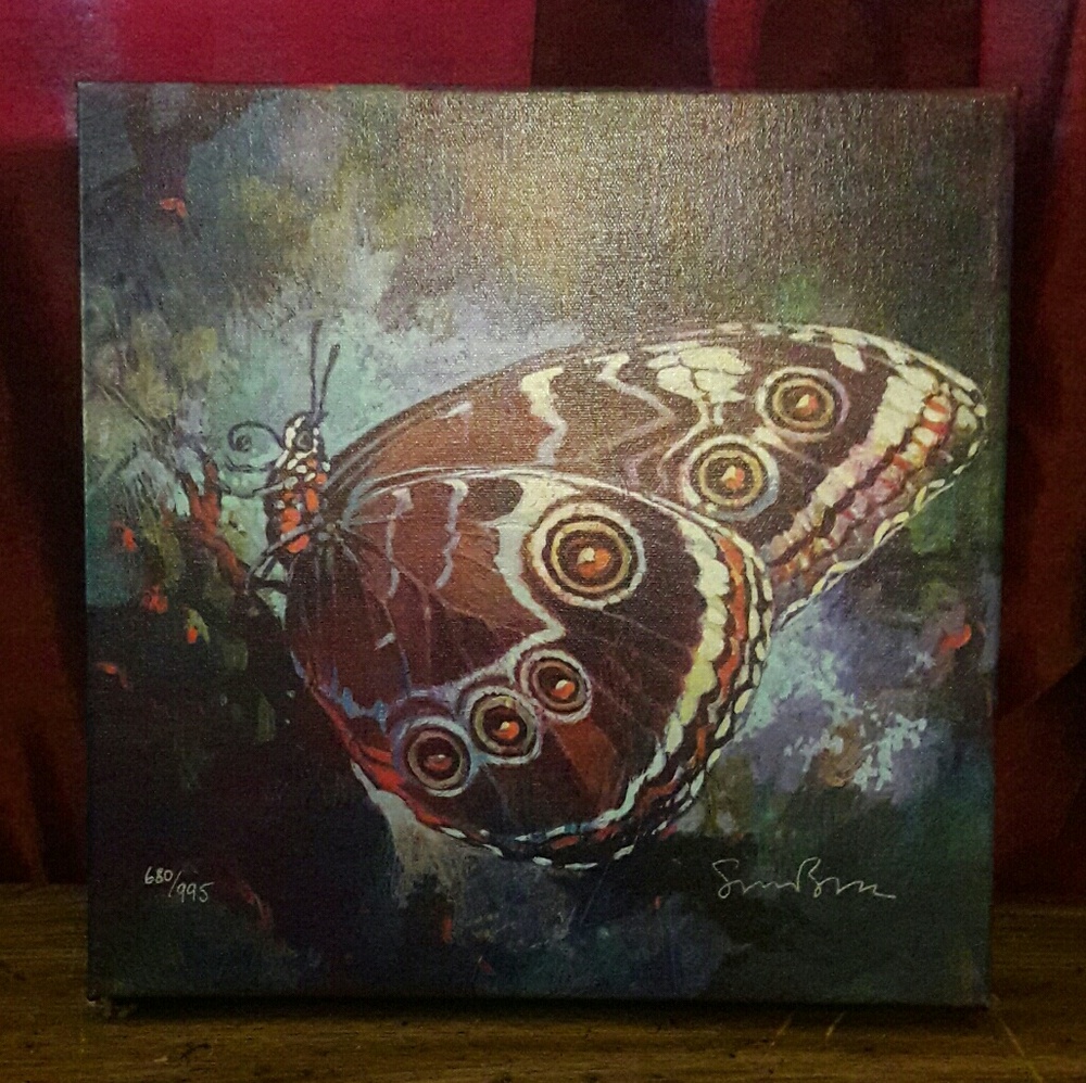 Simon Bull painting