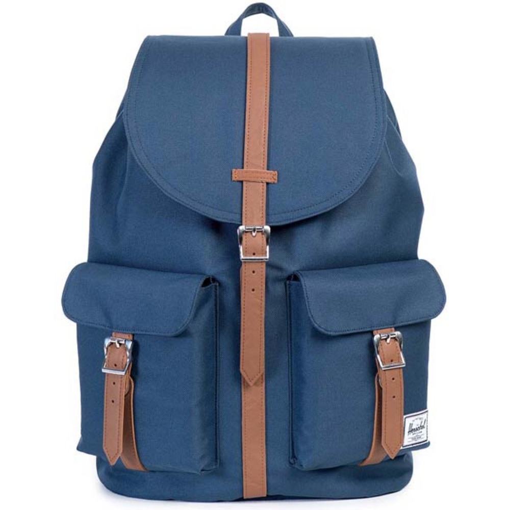 NWT HERSCHEL DAWSON BACKPACK NAVY/TAN