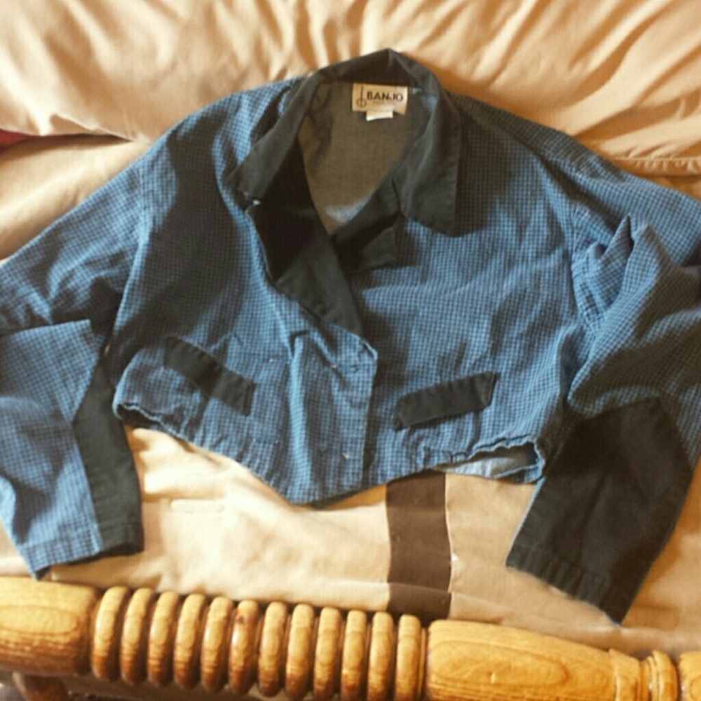 Banjo Dallas Texas short jacket size medium