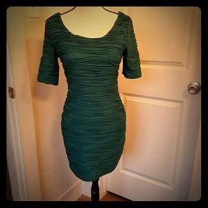 Beautiful Green Forever 21 Body Con Dress