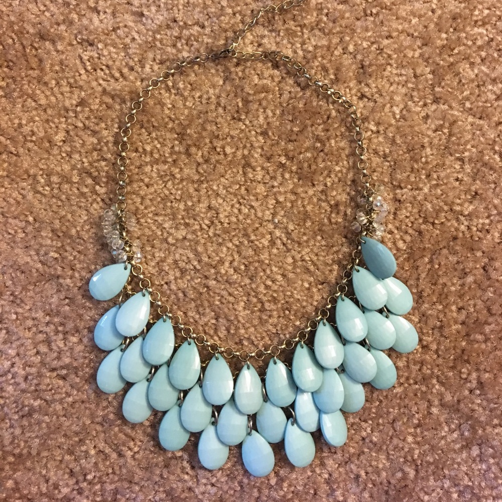 Teal Statement Necklace