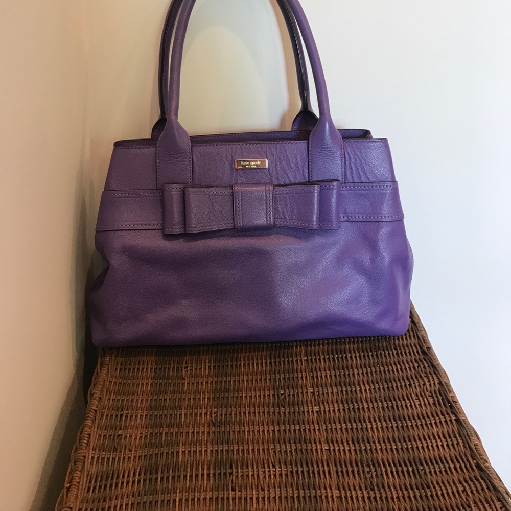 Purple Kate Spade Shoulder Bag