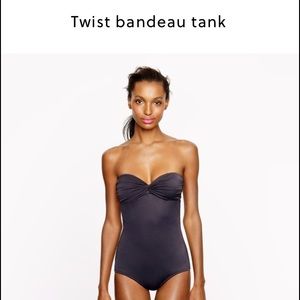 🎉SALE J. Crew Bandeau One Piece