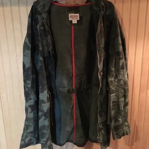 Mossimo Floral Army Jacket