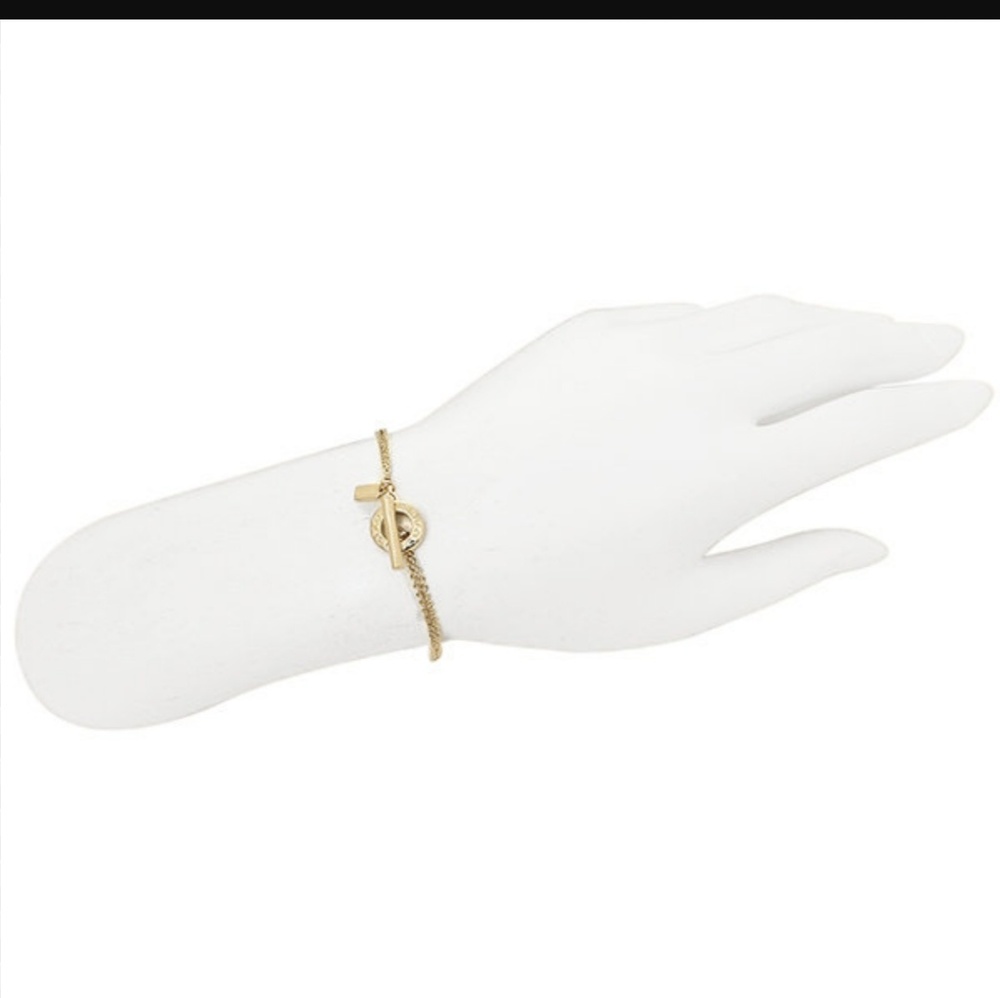 Coach Open Circle Stone Strand Bracelet - Picture 2 of 4