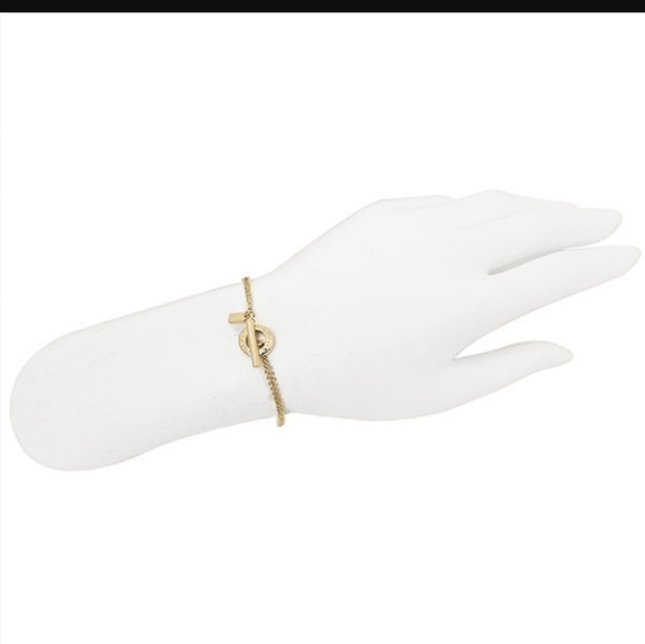 Coach Open Circle Stone Strand Bracelet - Picture 2 of 4