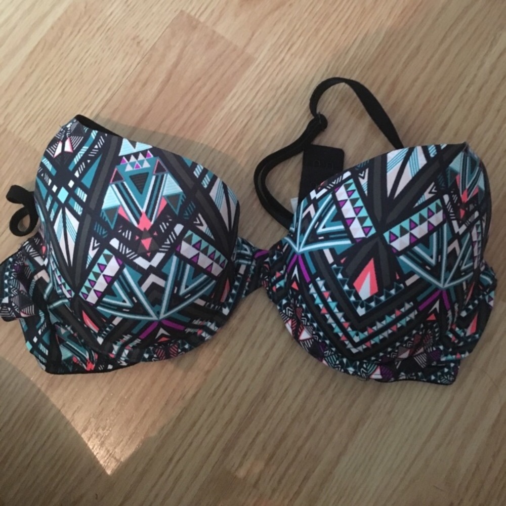PINK tribal bra