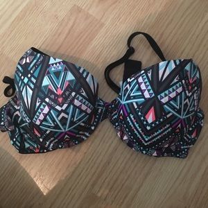 PINK tribal bra