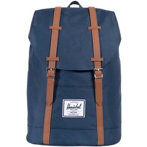 NWT HERSCHEL RETREAT BACKPACK NAVY/TAN