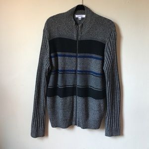 Zip front cardigan