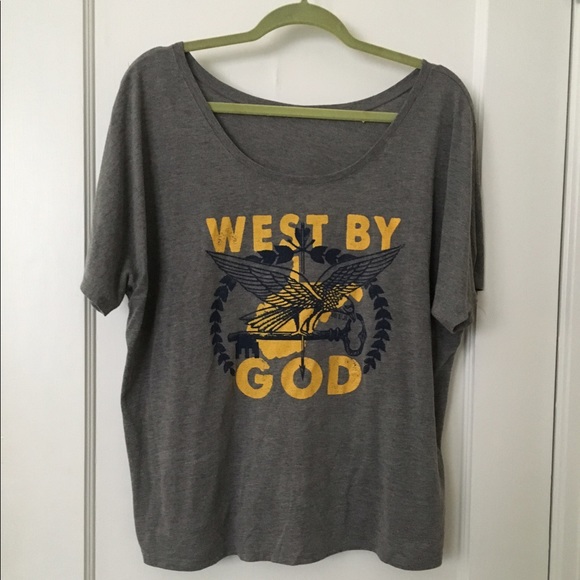 SOLD | Kin Ship Goods West by God WV tee - Picture 1 of 2
