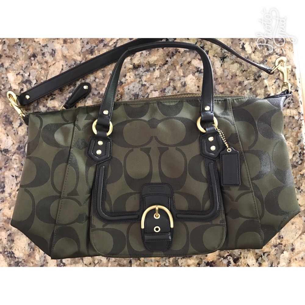 Gently used Coach shoulder bag