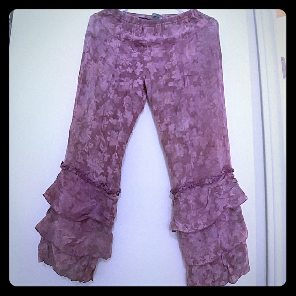 Piramide capri flowy pants SOLD