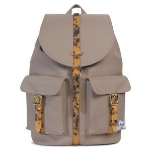 NWT HERSCHEL DAWSON BAG- BRINDLE/TORTOISE SHELL