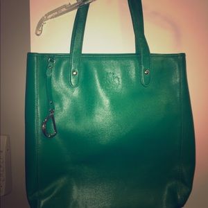 Ralph Lauren leather tote