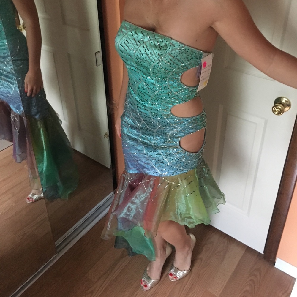 NWT XCite Mardi Gras Dress