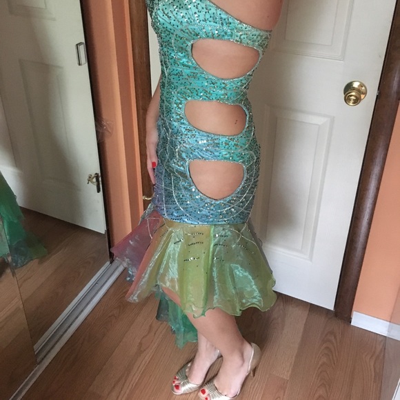 NWT XCite Mardi Gras Dress - Picture 2 of 6