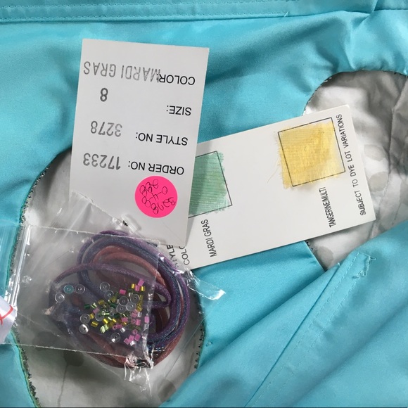 NWT XCite Mardi Gras Dress - Picture 5 of 6