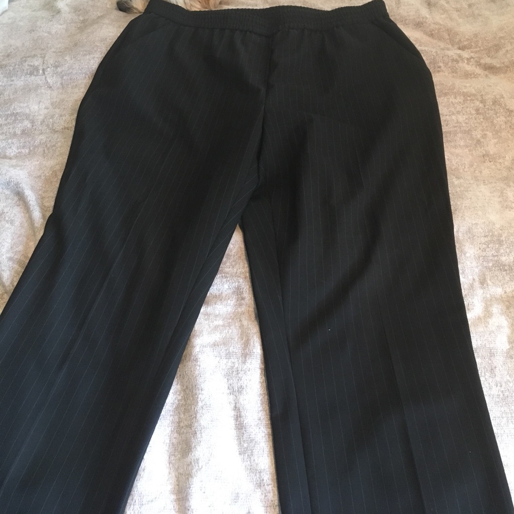 Calvin Klein Pinstriped Work Pants