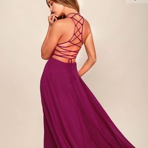 Lulus maxi dress