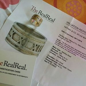 Tiffany & Co Atlas Band.