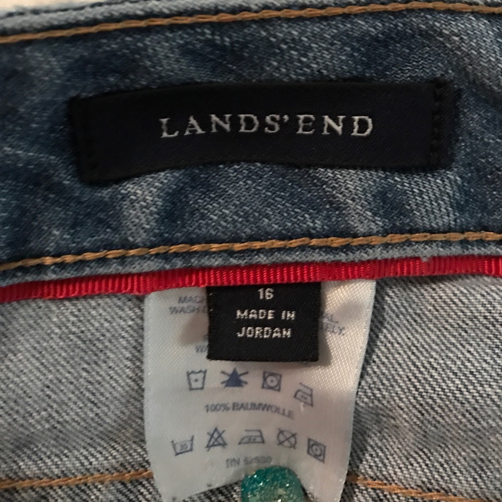 Lands end Capri jeans