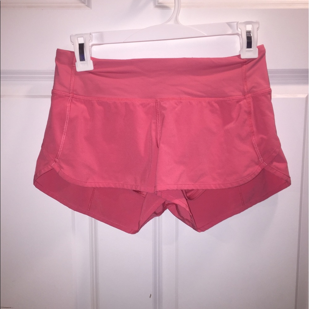 lululemon speed shorts