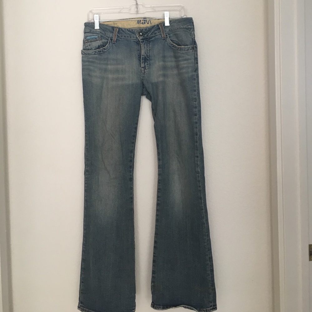 Mavi light wash boot cut denim 28/32
