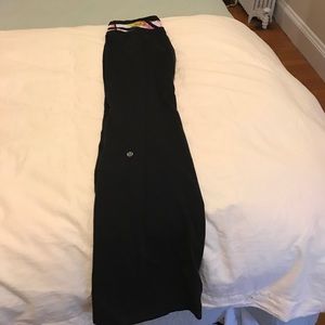 Lululemon black flare leggings