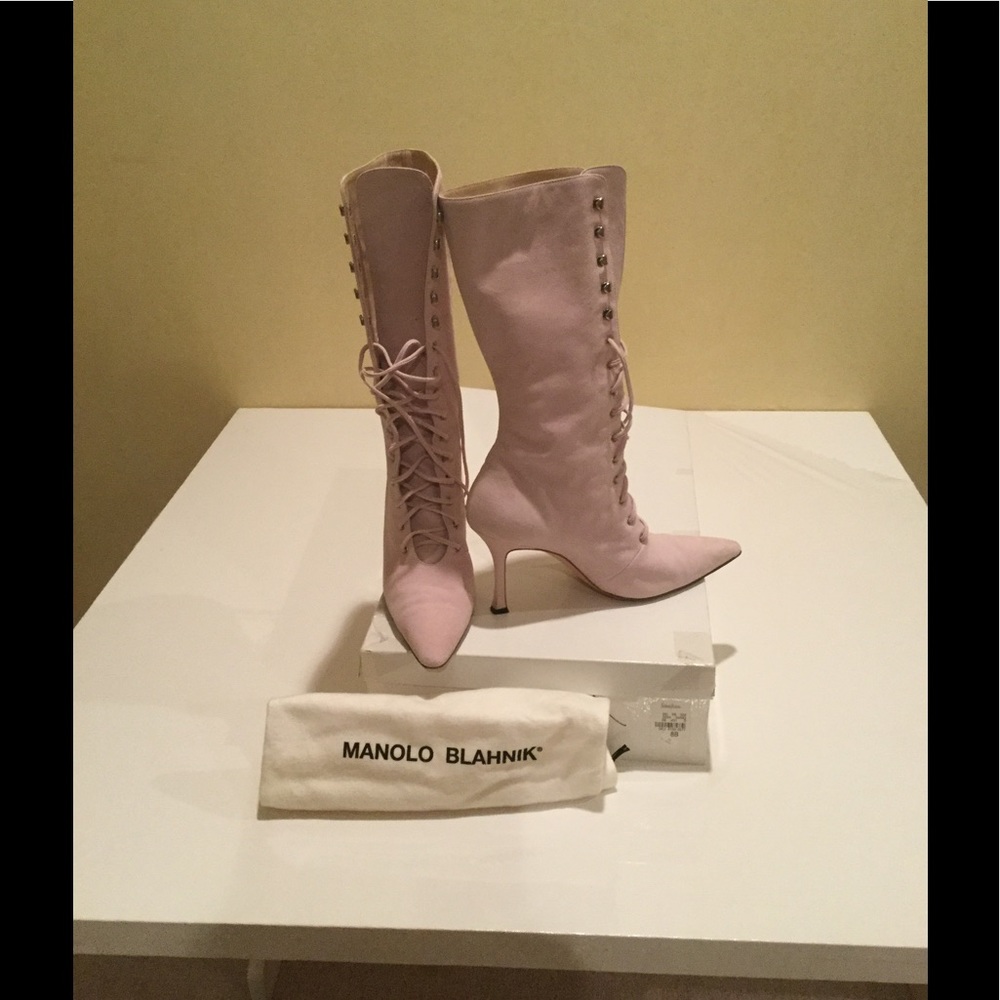 Manolo Blahnik custom vintage boots