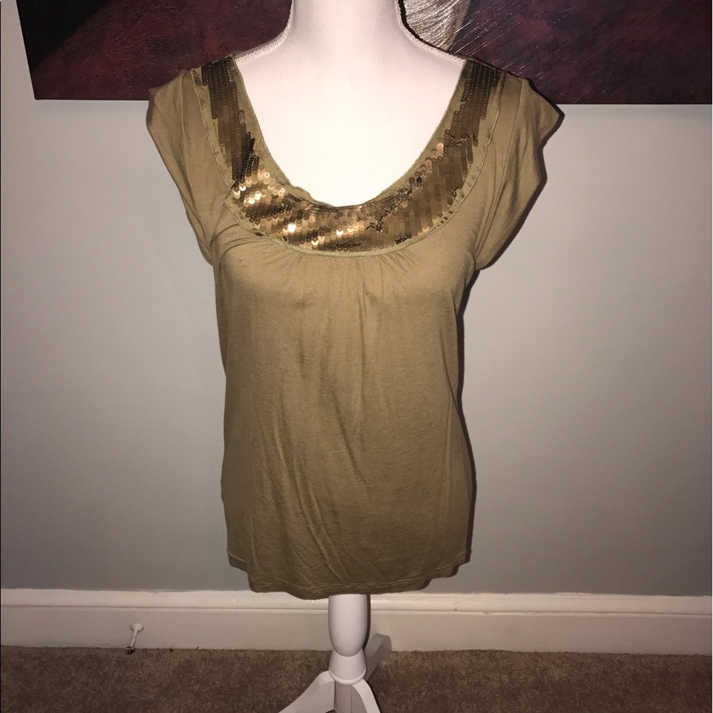Ann Taylor LOFT sequined top
