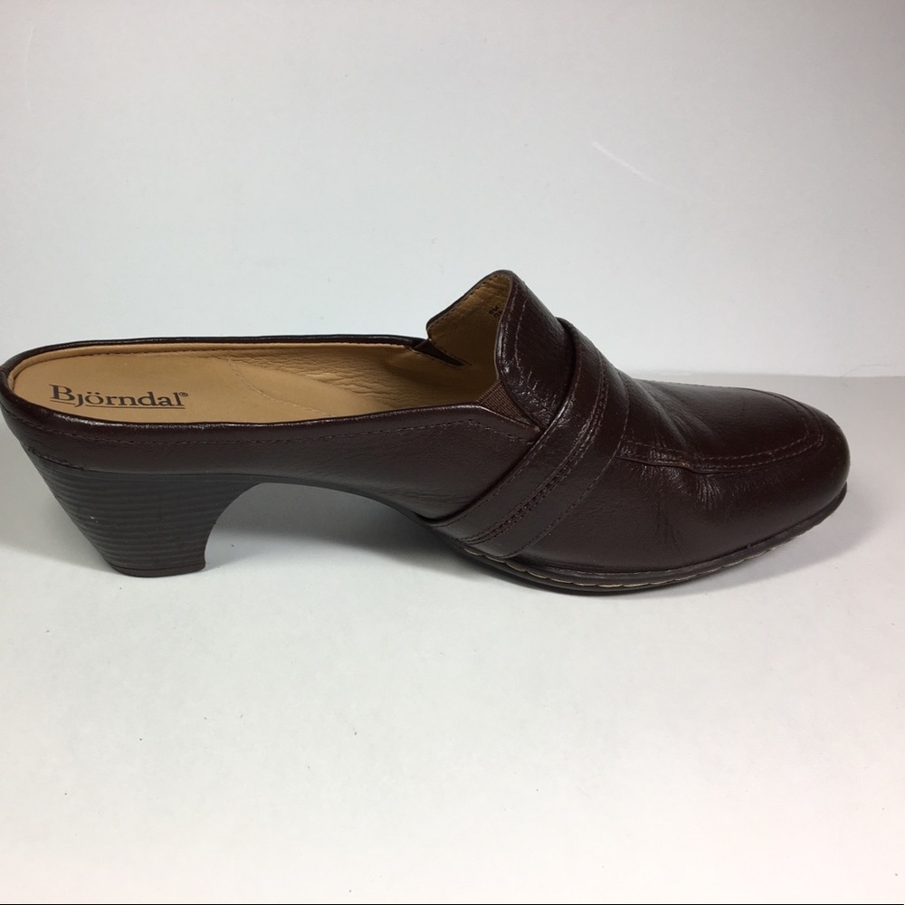 Bjorndal Gena Leather Clogs