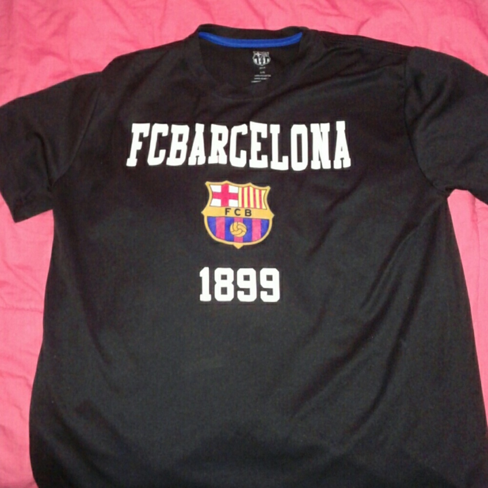 Barcelona soccer team tee