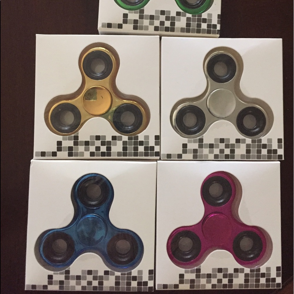 Metallic Fidget Spinner