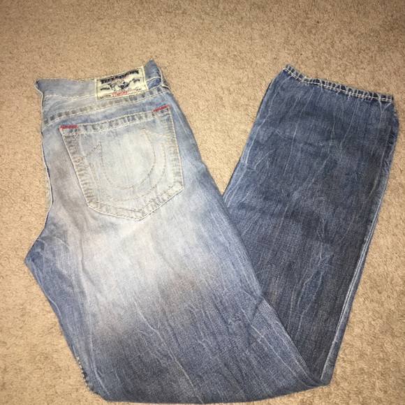 True religion Mens straight jeans size 34x32