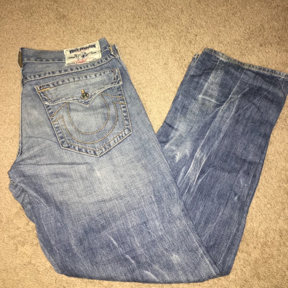 True religion Mens straight jeans size 34x32