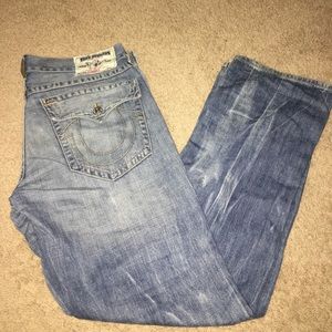 True religion Mens straight jeans size 34x32