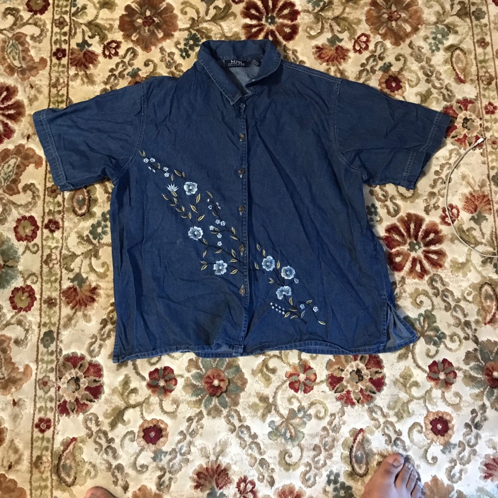 Denim shirt