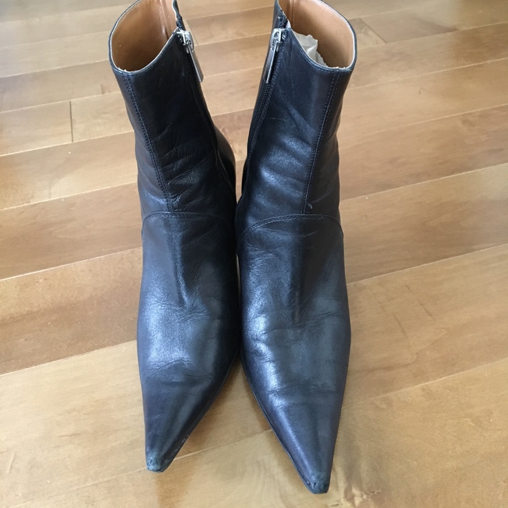 Leather boots made in Italy