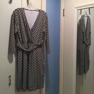 Soft & Forgiving Faux Wrap Dress
