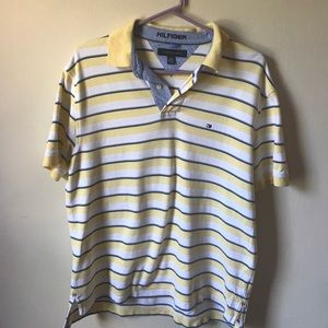 S/S Striped Polo shirt